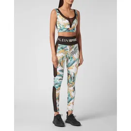 Plein Sport Sport BH Schwarz/Weiß S