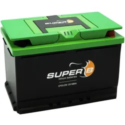 Super B Epsilon 12V 100Ah - 0% MwST. (Angebot gemäß §12 USt Gesetz.)
