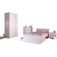 Parisot Jugendzimmer-Set "Pirouette", weiß, B/H: 90cm x 200cm, Holzwerkstoff, Schlafzimmermöbel-Sets