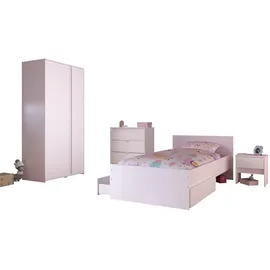 Parisot Pirouette 90 x 200 cm Weiss/Rosa