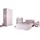Parisot Pirouette 90 x 200 cm Weiss/Rosa