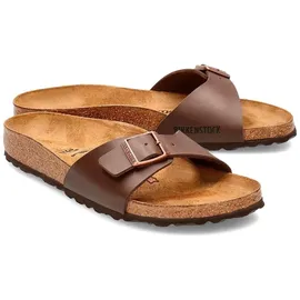 Birkenstock Madrid Birko-Flor schmal dunkelbraun 39