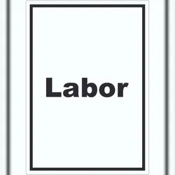 HB-Druck Labor Aufkleber mit Text untersuchen forschen hochkant A5 (148x210mm)