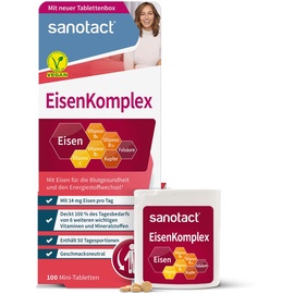 Sanotact Eisen Komplex Mini-Tabletten) • 15.0 g