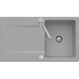 Villeroy & Boch Siluet 50 flat fossil + Handbetätigung
