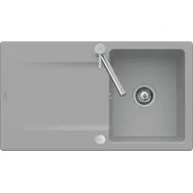 Villeroy & Boch Siluet 50 flat fossil + Handbetätigung