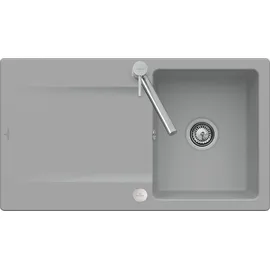 Villeroy & Boch Siluet 50 flat fossil + Handbetätigung