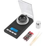 Brifit Feinwaage 50g/0,001g, Milligramm Waage mit Kalibriergewicht, Taschenwaage, Goldwaage, Münzwaage, Schmuckwaage, Digital Briefwaage mit Tara-Funktion, PCS Funktion