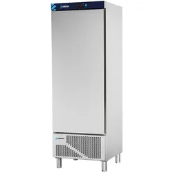 Kühlschrank 600 Liter für die Gastronomie. Vertikaler Edelstahl-Kühlschrank für Bars und Restaurants.