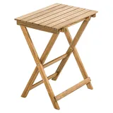 Dehner Klapptisch Macao, ca. 60 x 50 x 36 cm, aus FSC® - zertifiziertem Akazienholz, geölt, natur