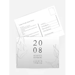 Hochzeitseinladungen selbst gestalten mit Spruch und Fotos im Onlinedesigner bei Meine-Kartenmanufaktur.de