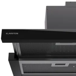 Klarstein Mariana Neo 90 Flachschirmhaube 90cm 640 m3/h Abluft LED Schwarz