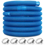monzana Poolschlauch Blau 6 m