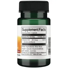 Swanson Vitamin D3 1.000 IE Kapseln 30 St.