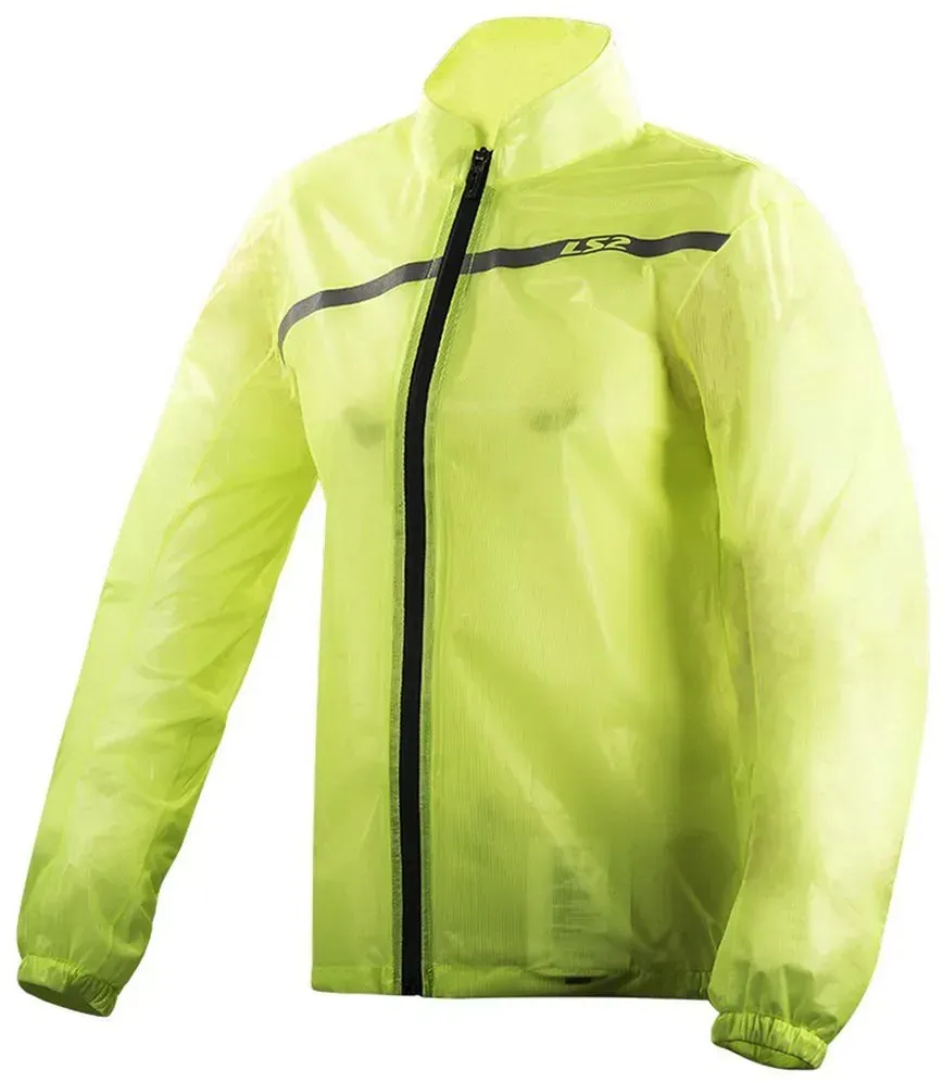 Ls2 Textil Commuter Membrane Regenjacke - Fluo Yellow - 3XL