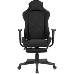 KADIMA DESIGN Gaming Schreibtischstuhl TEMPO, Racing Design, einstellbare Rückenlehne, ausziehbare Fußstütze