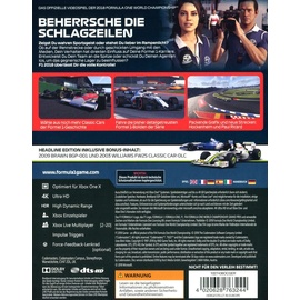 F1 2018 - Headline Edition (USK) (Xbox One)