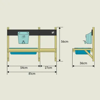 TP Toys Kinderspielküche Deluxe Holz FSC®