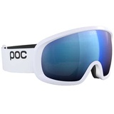 POC Fovea Mid Wintersportbrille Weiß Unisex Blau Sphärisches Brillenglas