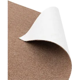 OTTO home Teppichboden OTTO HOME "Fortis, Schlinge, Gesamthöhe 5 mm, Made in Netherlands", braun (nougat), B:400cm L:100cm, Kunstfaser, Teppiche, meliert, Breite 400 cm, strapazierfähig, Wohnzimmer