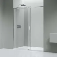 Bernstein Nischendusche mit Schiebetür 160 x 200 cm 8 mm Sicherheitsglas