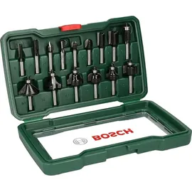 Bosch Professional HM Fräser-Set 15-tlg. 2607019469