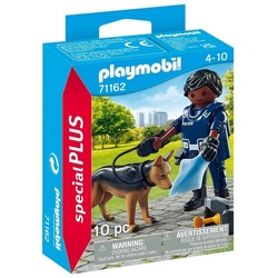 Playmobil® Spielbausteine PLAYMOBIL ® 71162 Polizist mit Spürhund
