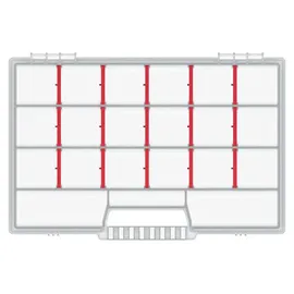 Prosperplast Organizer 290 x 195 x 35 cm 1-tlg. Rot