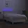 vidaXL Boxspringbett mit Matratze & LED Creme 100x200 cm Stoff
