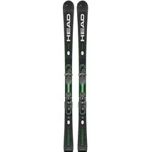 Head Supershape e-Magnum SW + PRD 12 GW Herren All-Mountain Ski Sets in schwarz 156