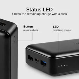SBS Ttbb20000fastk 20000 mAh und 2 USB