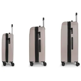 GABOL Mercury Koffer-Set 3-tlg. grau/taupe/türkis
