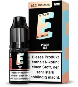 TVE E-Intense Peach Ice NicSalt Liquid 10ml / 10mg