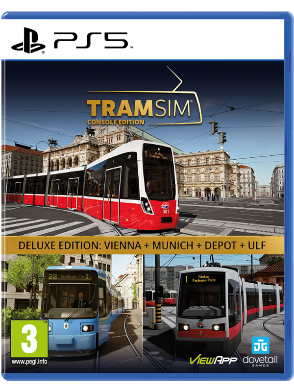 Tram Sim - Console Edition (Deluxe Edition) - Sony PlayStation 5 - Simulator - PEGI 3