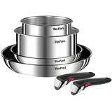 TEFAL INGENIO EMOTION TOPFSET 6-TEILIG TÖPFE, PFANNEN, 2 x ABNEHMBARER GRIFF OVP