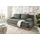 ed exciting design Mila Schlafsofa 208x105x93cm Dunkelgrau im Landhaus Stil