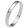 FIRETTI Trauring "Schmuck Geschenk Gold Hochzeit Ehering Trauring "LIEBE" Gr. 64, weiß (weißgoldfarben), Fingerringe, Damen, 64, 0,01 SI = kleine Einschlüsse mit Brillant, Weißgold 375, 2,5mm, Trauring, Made in Germany, wahlweise mit oder ohne Brillant
