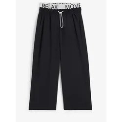 bonprix Schnelltrocknende Funktions-Hose, schwarz, 56