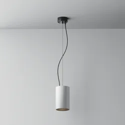 Maytoni Moderne Pendelleuchte Efir LED inkl. Weiß aus Aluminium Energieeffizient 25W für Küche, Schlafzimmer, Wohnzimmer, Esszimmer, Lobby