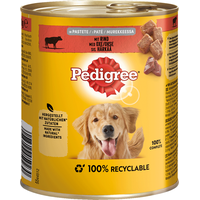 Pedigree Dose Rind in Pastete 800g (Menge: 12 je Bestelleinheit)