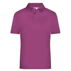 Herren Aktiv Poloshirt JN720, purpur, Größe S - purpur - S