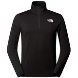 The North Face Herren 24/7 1/4 Zip Sweatshirt, TNF Black, XL