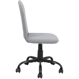 byLIVING Trolly Drehstuhl Metall Schwarz