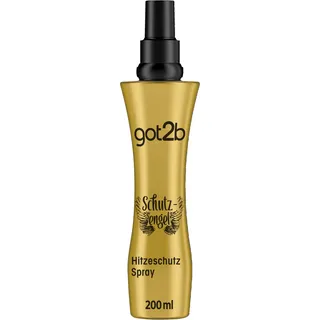 got2b Hitzeschutz-Spray Schutzengel bis 220 °C (200 ml), Styling Lotion beschützt das Haar vor Hitzeschäden, für heiße Styles mit Gloss-Finish, beschwert nicht