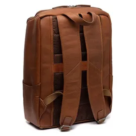 The Chesterfield Brand Rich Business-Rucksack Leder 45 cm Laptopfach braun