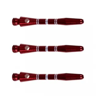 KARELLA Shaft Stripe Alu Short Rot 35 mm