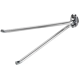 CORNAT Handtuchstange Messing Grau