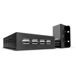 Lindy USB 2.0 4 Port CAT.5/6 Extender With Power Over CAT.5/6