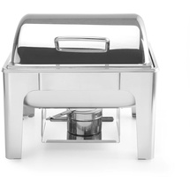 HENDI Chafing Dish, GN 1/2, Spiegelglanz, 4L, 365x345x(H)345mm,