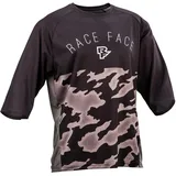 Race Face Ambush 3/4 Sleeve Jersey - schwarz S